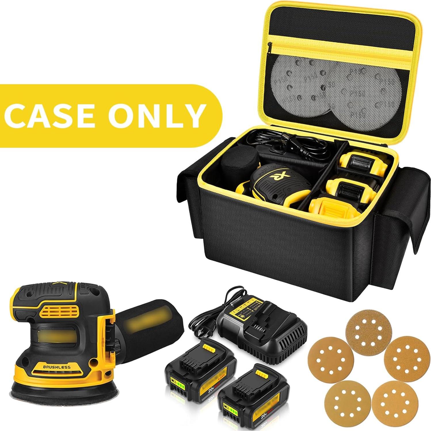 Funda de Almacenamiento Steadtep para Lijadora DEWALT 20V MAX