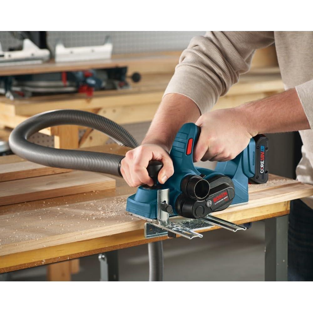 Cepillo Eléctrico Inalámbrico Bosch PLH181B 18V 3.25"