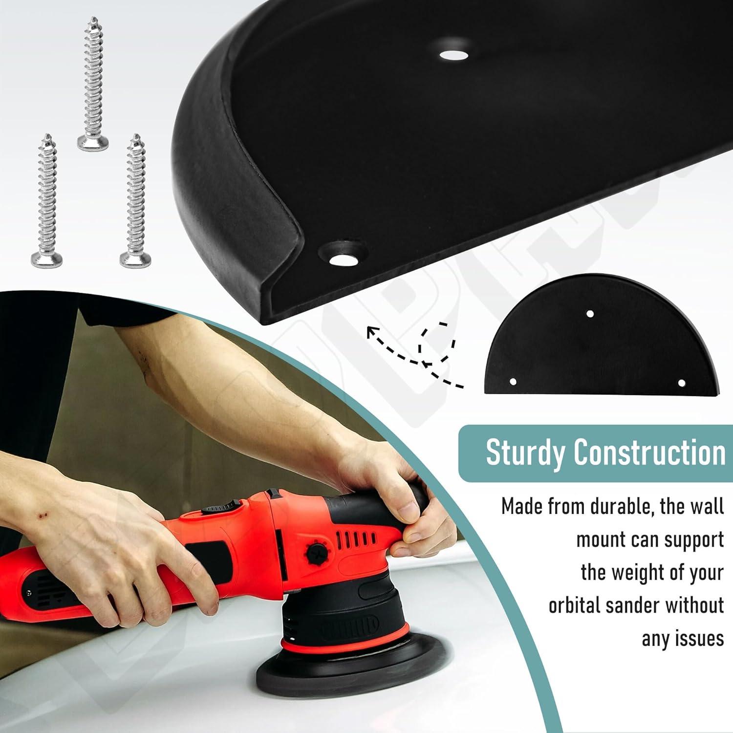 Soporte para Lijadora Orbital EZYPAK Montaje en Pared 150mm