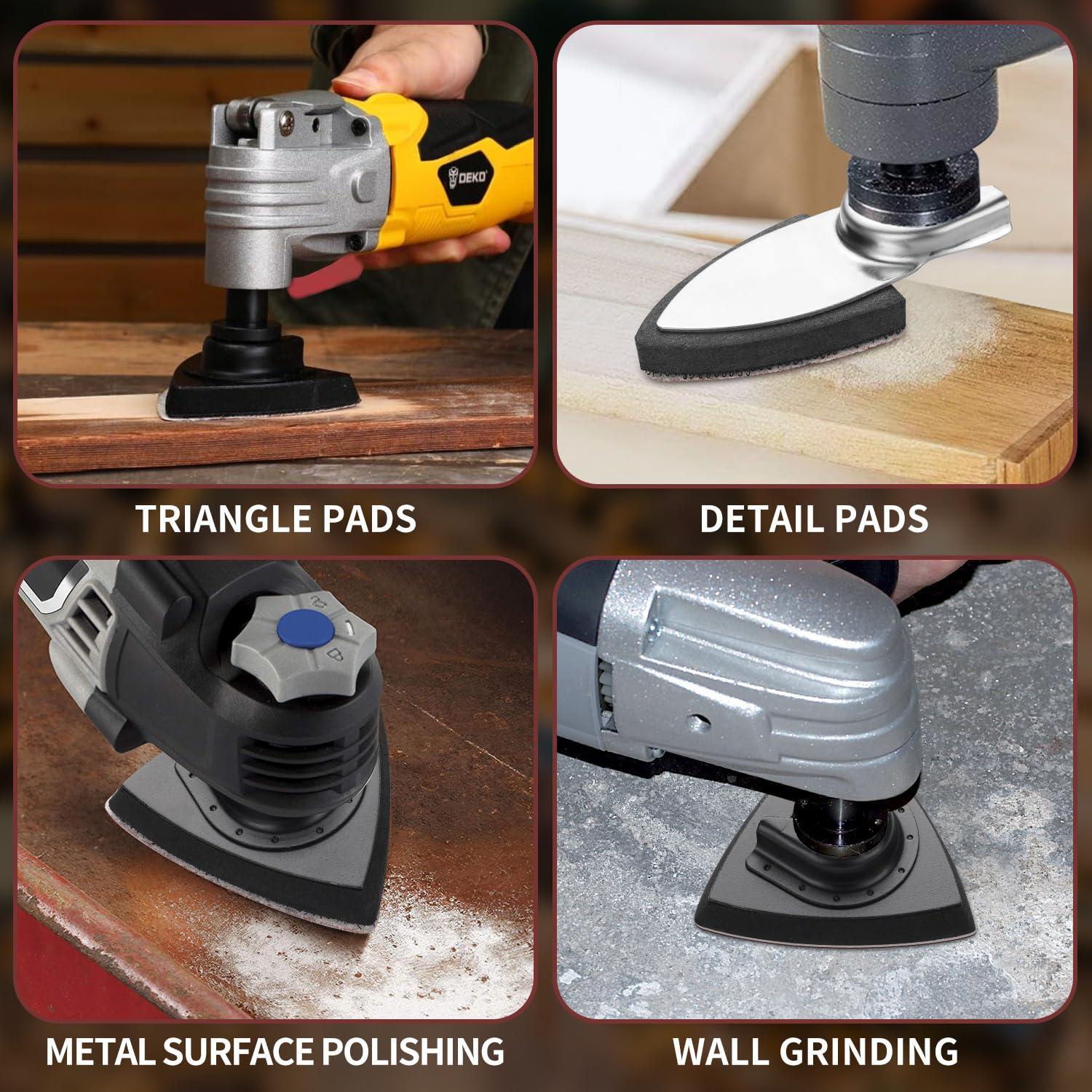 Kit de Lijado 248 PCS XGHSHW - Almohadillas y Hojas para Madera