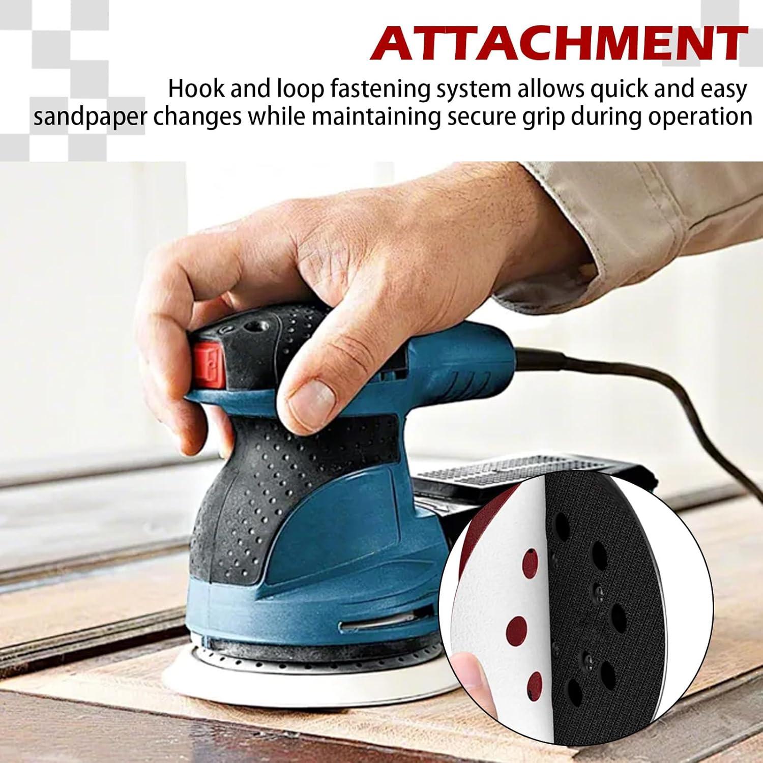 Almohadilla de Respaldo Lijado 5" RS034 Verplexter 8 Agujeros