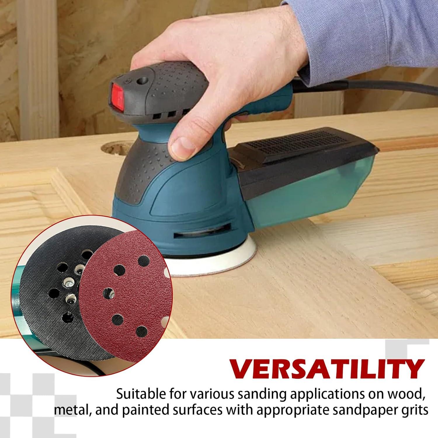 Almohadilla de Respaldo Lijado 5" RS034 Verplexter 8 Agujeros