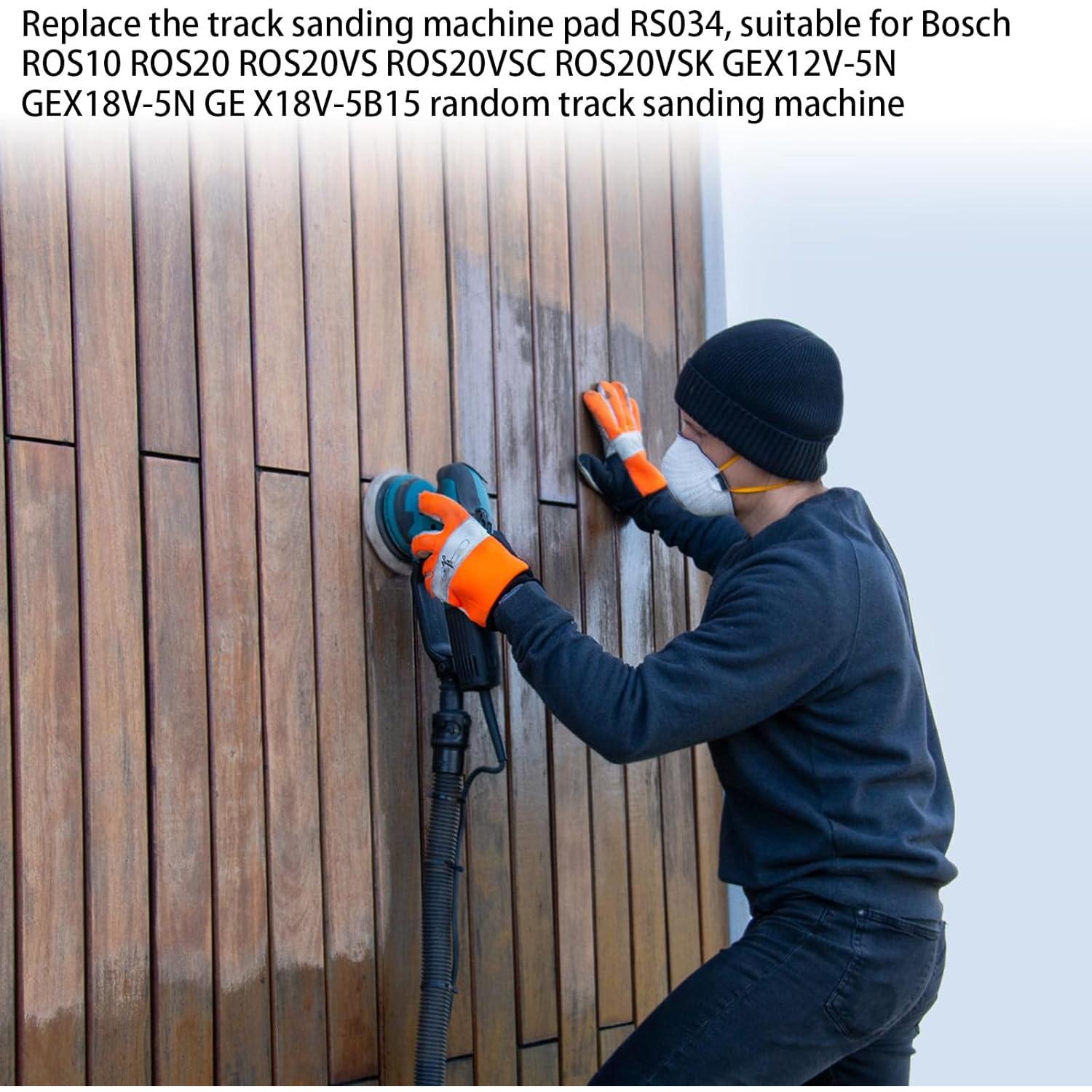 Almohadilla de Respaldo Lijado 5" RS034 Verplexter 8 Agujeros