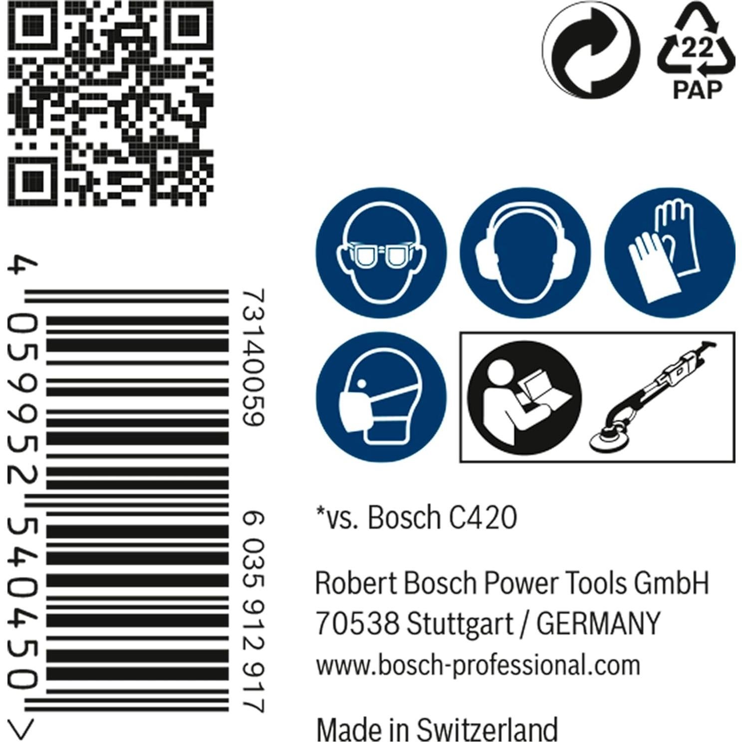 Red de Lijado Bosch Expert M480 Ø 225 mm Grano 80 - 25 Piezas