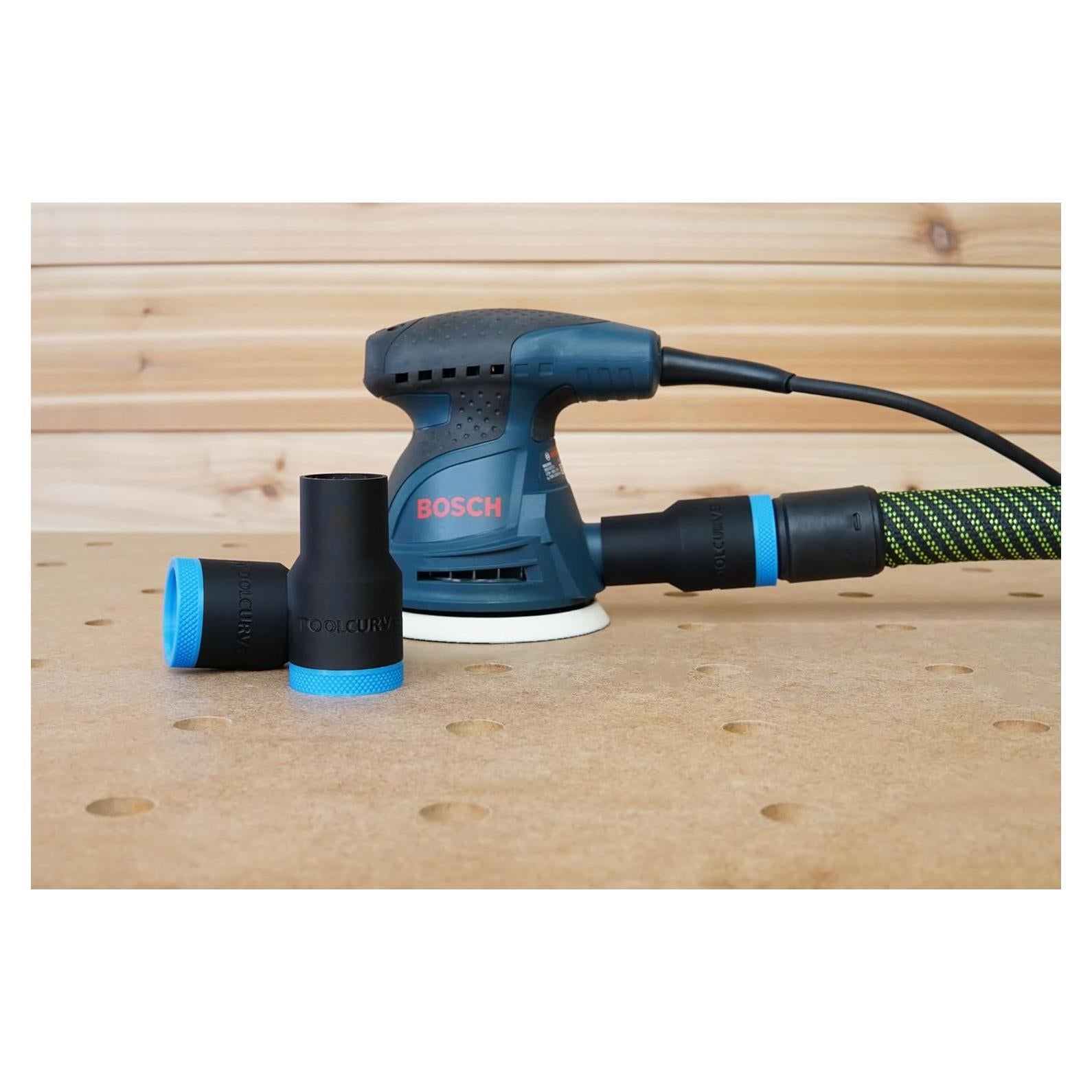 Adaptador de Manguera ToolCurve 27mm a Lijadora Bosch 5in