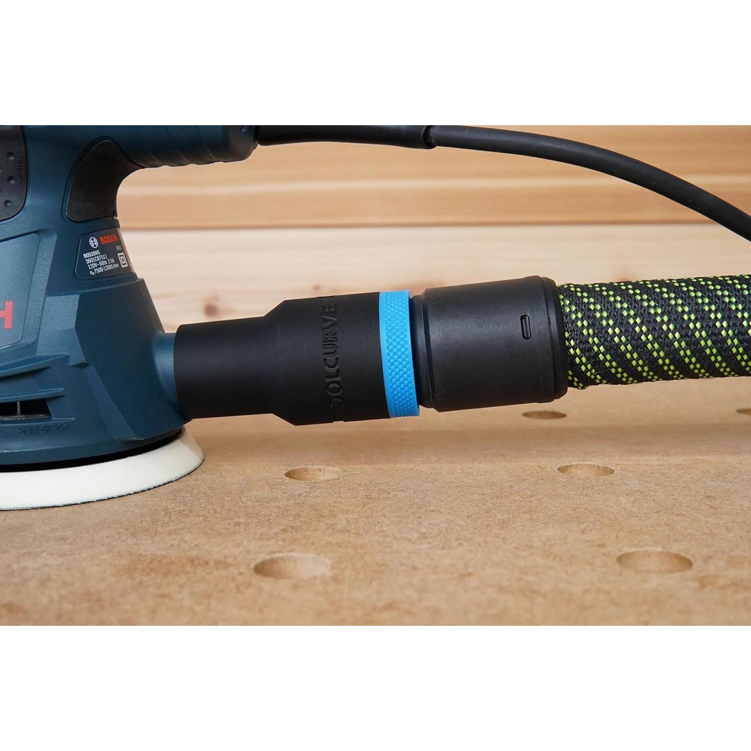 Adaptador de Manguera ToolCurve 27mm a Lijadora Bosch 5in