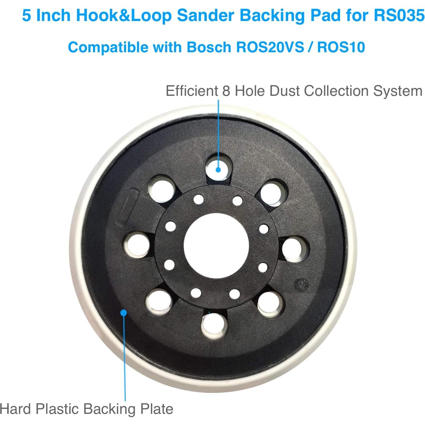 Almohadilla de Lijado 5" RUIHONGV RS035 para Lijadora Bosch - Paquete de 2