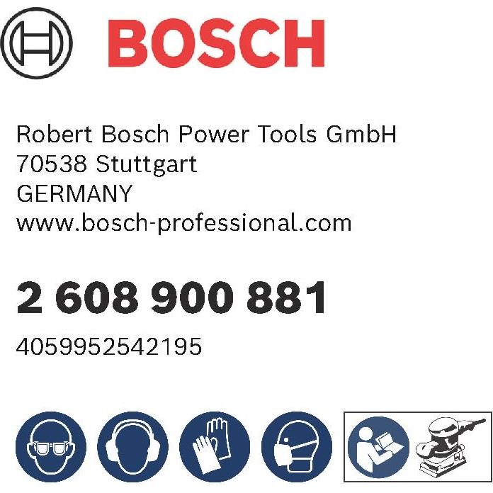 Papel de Lija Bosch Expert C470 80x133 mm Grano 120 - 10 Piezas