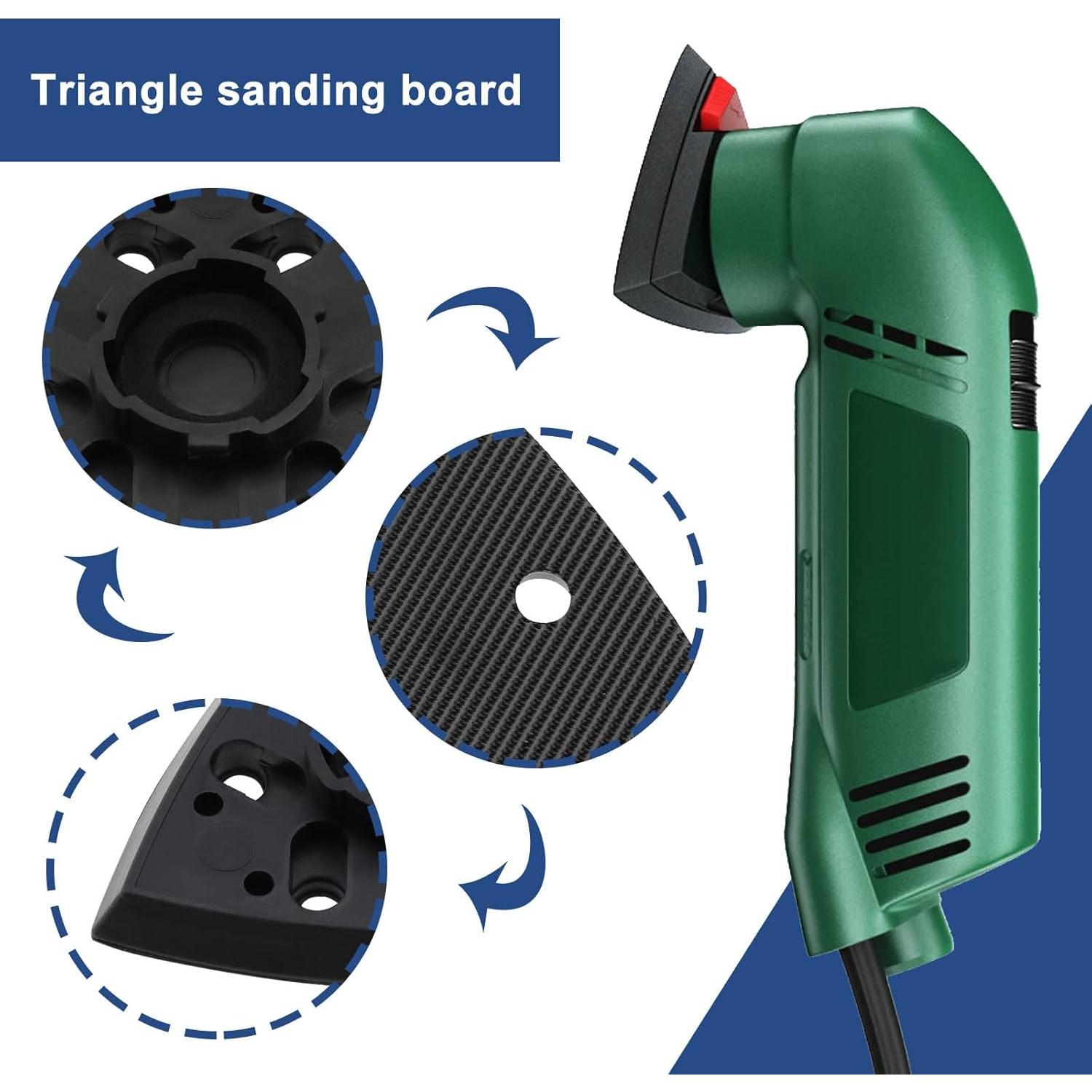 Placa de Lijado Triangular ECSiNG 90mm Compatible Bosch