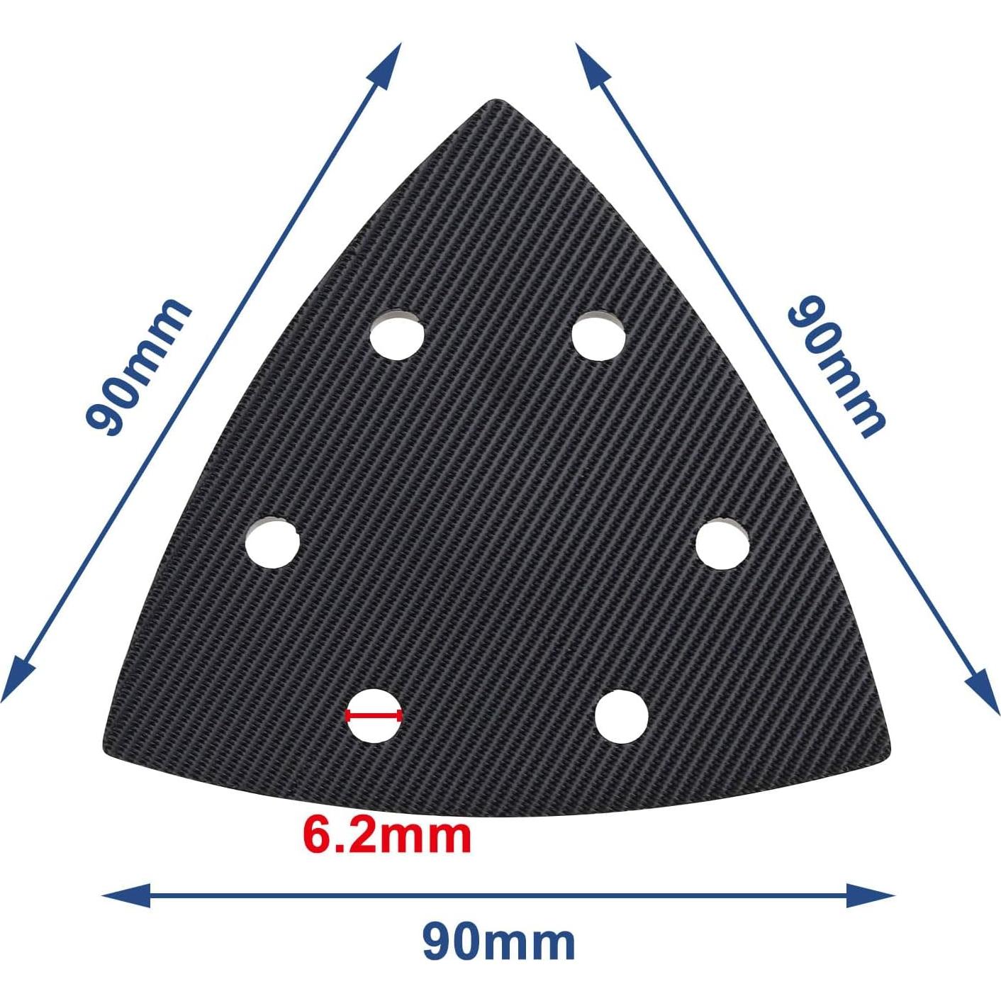Placa de Lijado Triangular ECSiNG 90mm Compatible Bosch