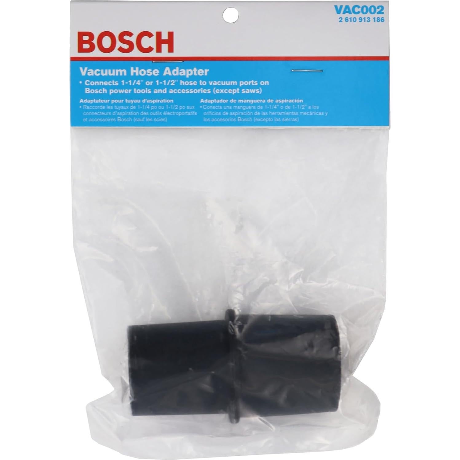 Adaptador de Manguera Bosch VAC002 para Herramientas 35mm