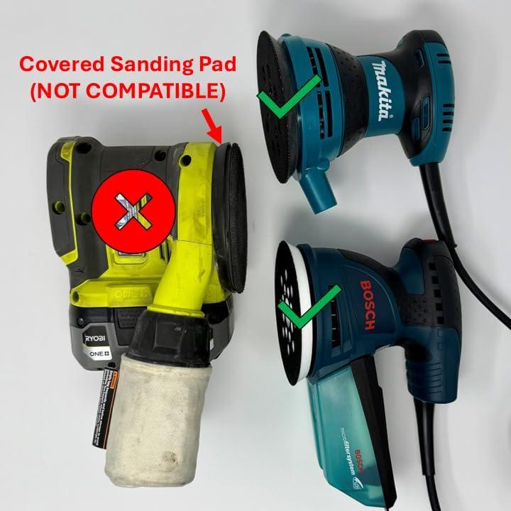 Soporte de Lijadora Orbital Reforzado PTEG 5" para Makita, Bosch