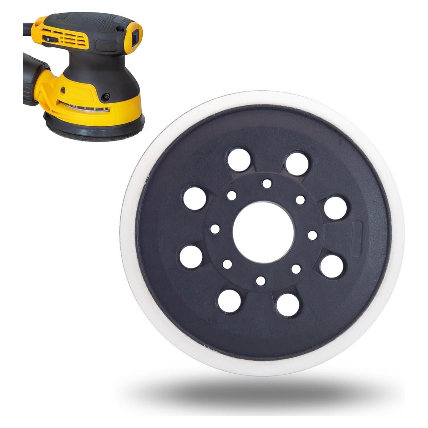 Pad de Reemplazo para Lijadora Bosch 5" RS035 RS034 8 Agujeros