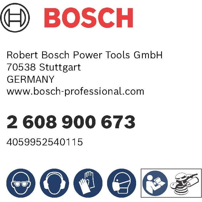 Red de Lijado Bosch Expert M480 125 mm Grano 120 - 5 Piezas