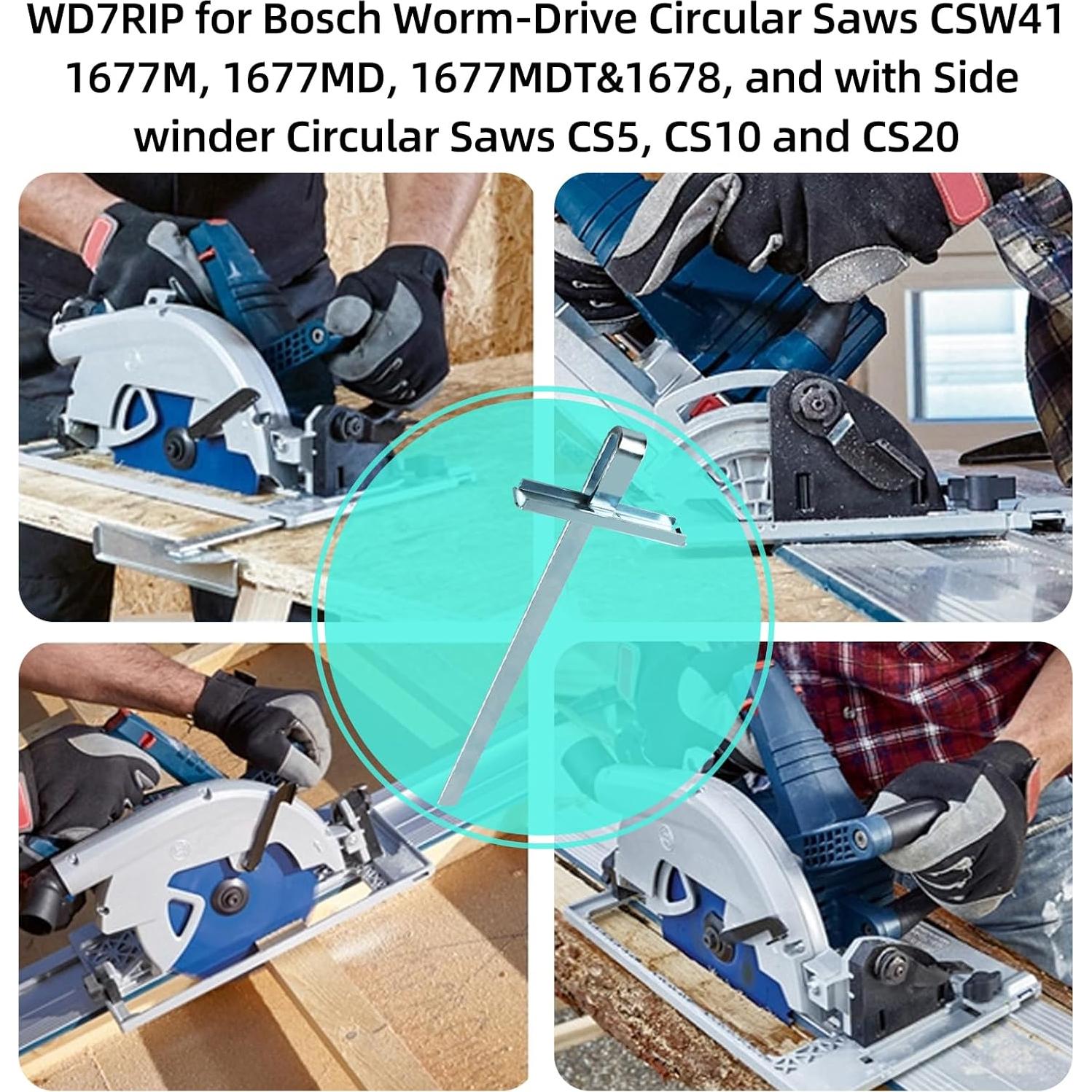 Guía de Sierra Circular WD7RIP para Bosch CSW41 y Modelos