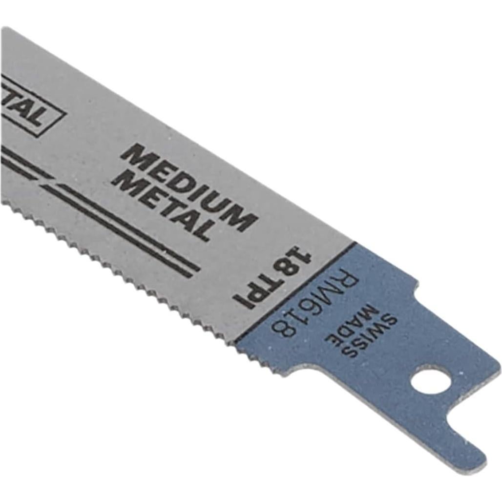 Cuchillas de Sierra Recíproca Bosch RM618 para Metal - Paquete de 5