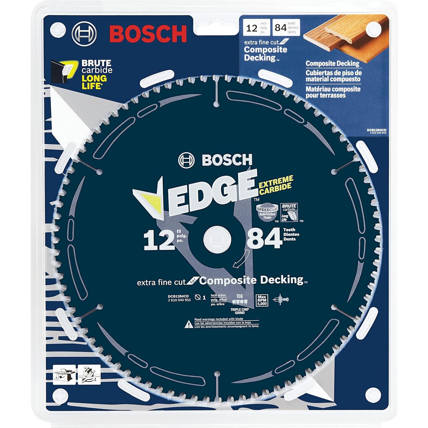 Hoja de Sierra Circular Bosch DCB1284CD 30.48 cm 84 Dientes