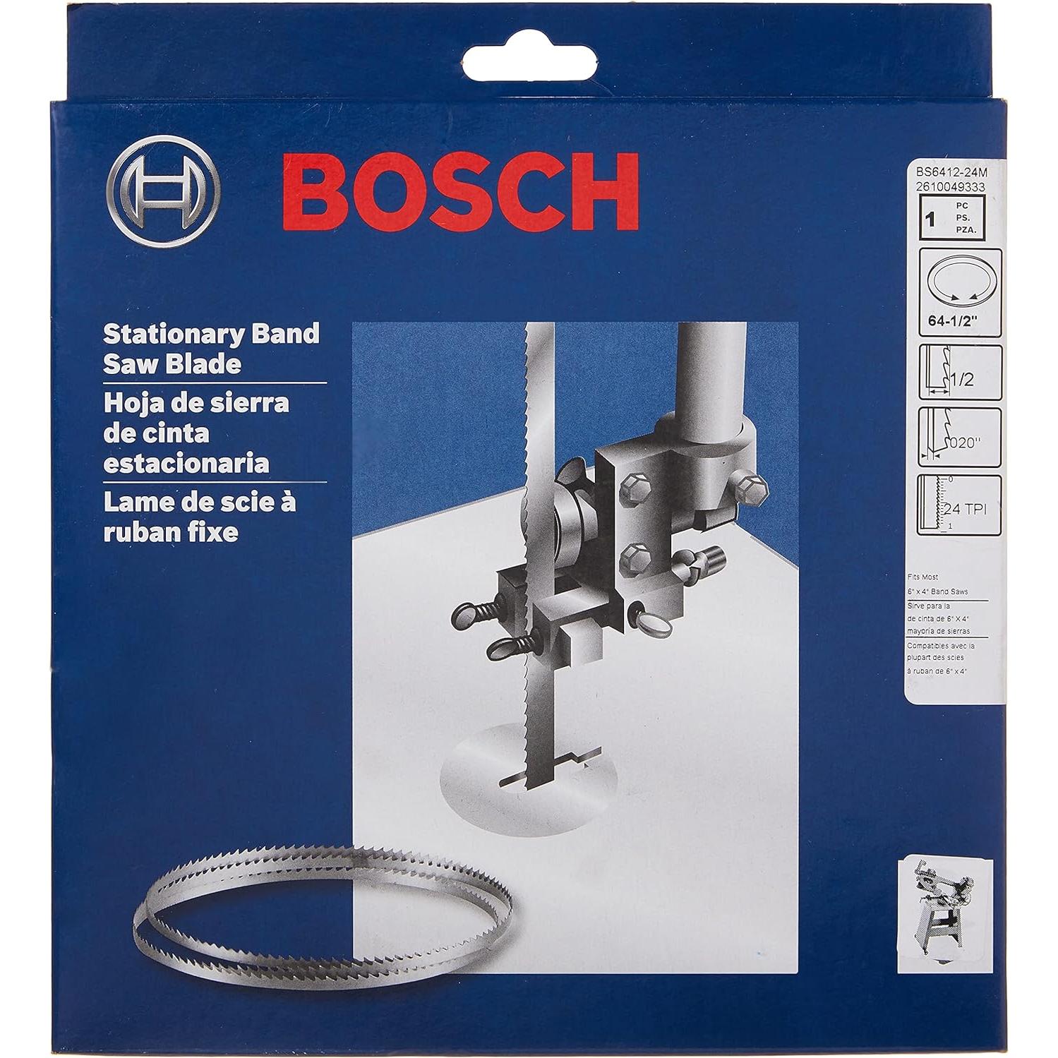 Cuchilla de Sierra de Banda Bosch BS6412-24M 163.83 cm 24 TPI Metal