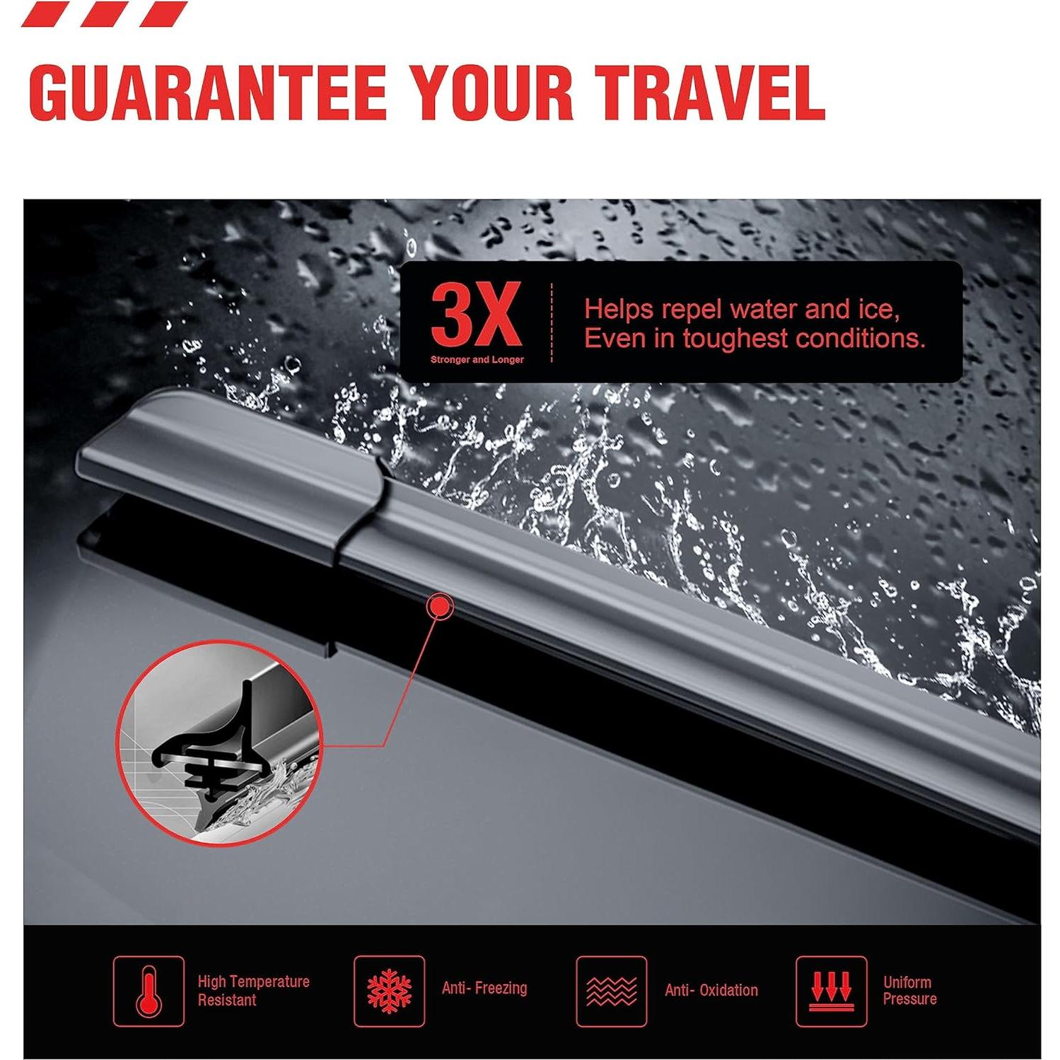 Limpiaparabrisas Silicona 22" BERG REGEN para Chevy/GMC 2 Pack