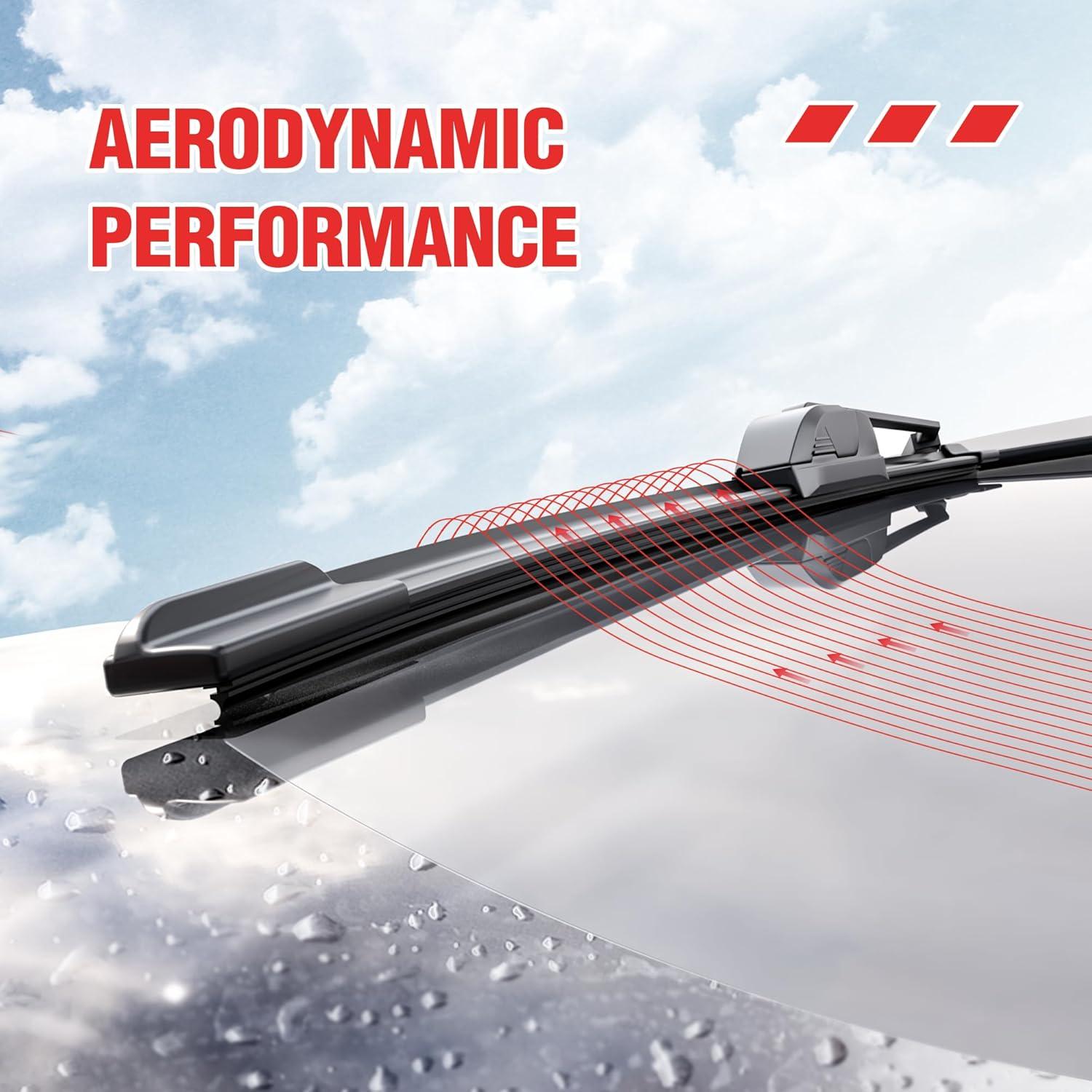 Limpiaparabrisas Silicona 22" BERG REGEN para Chevy/GMC 2 Pack