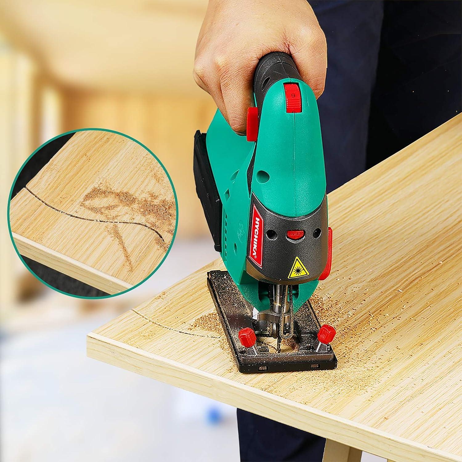 Sierra de Vaivén HYCHIKA 800W 6 Velocidades 6 Hojas