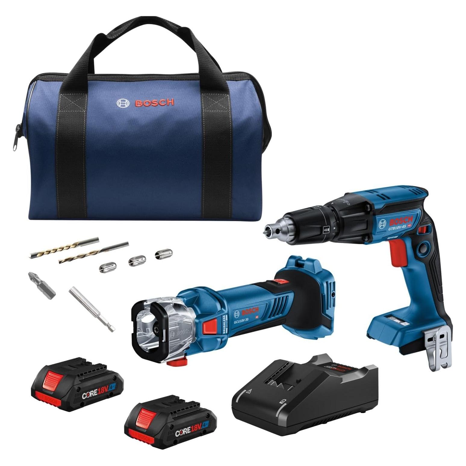 Kit Combo Herramientas 18V Bosch GXL18V-291B25 Atornillador y Corte