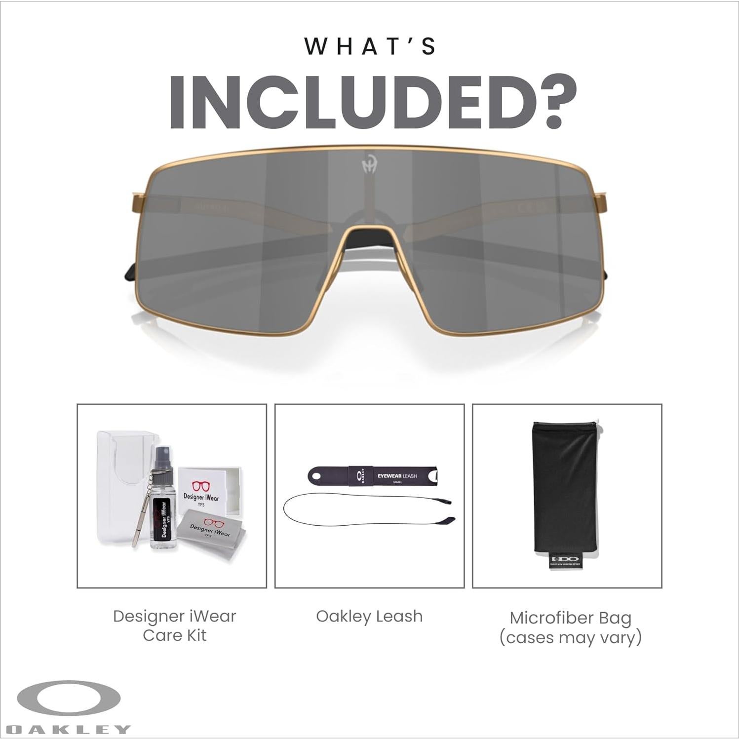 Gafas de sol Oakley Sutro TI OO6013 dorado mate con correa