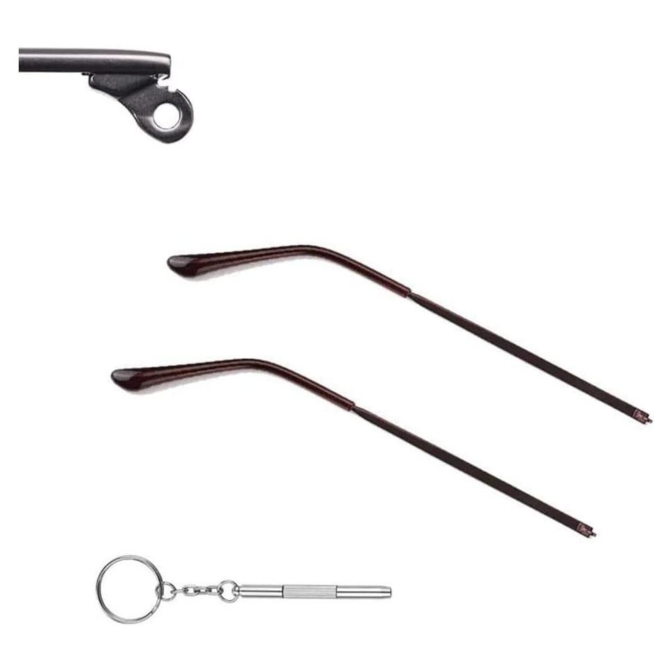 Patas de Gafas de Repuesto Marrón Janky para Gafas de Sol