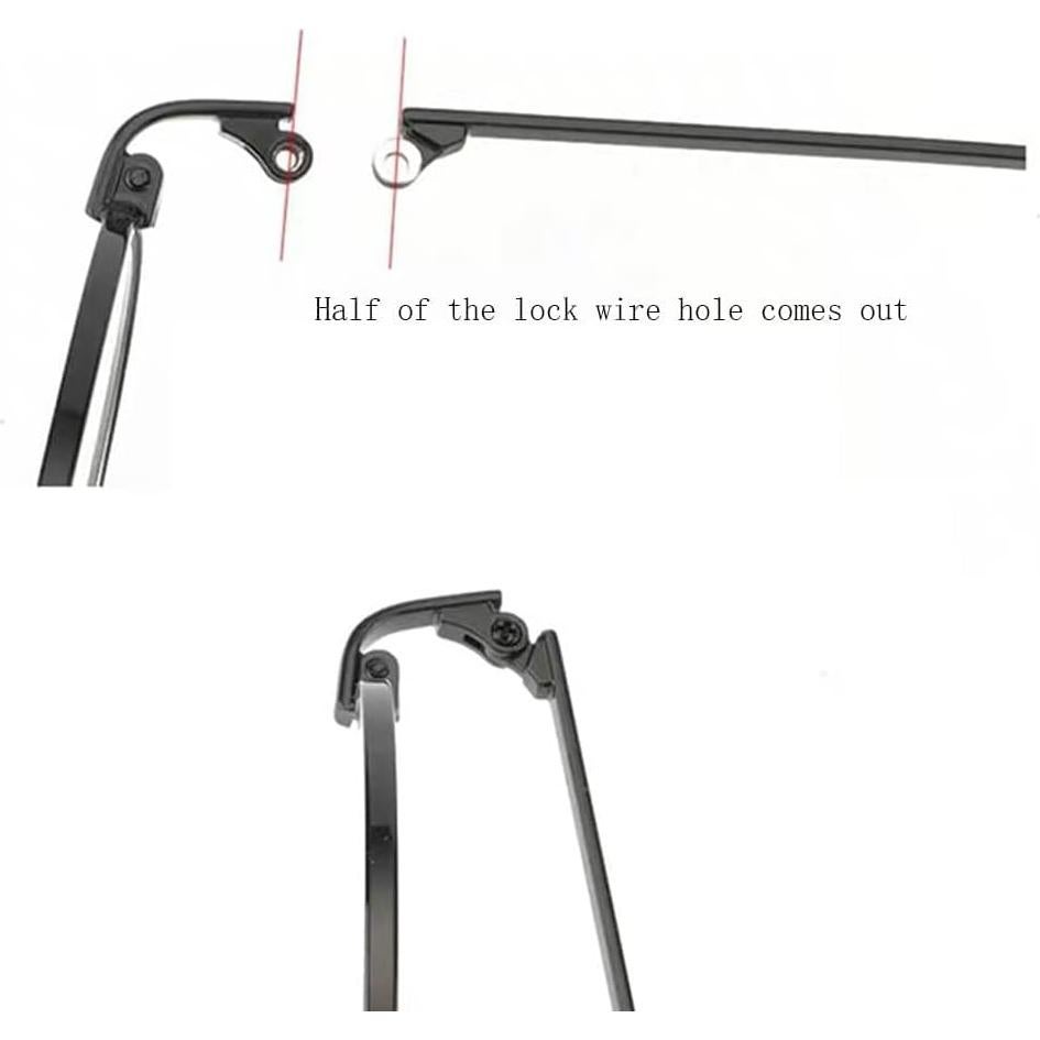 Patas de Gafas de Repuesto Marrón Janky para Gafas de Sol