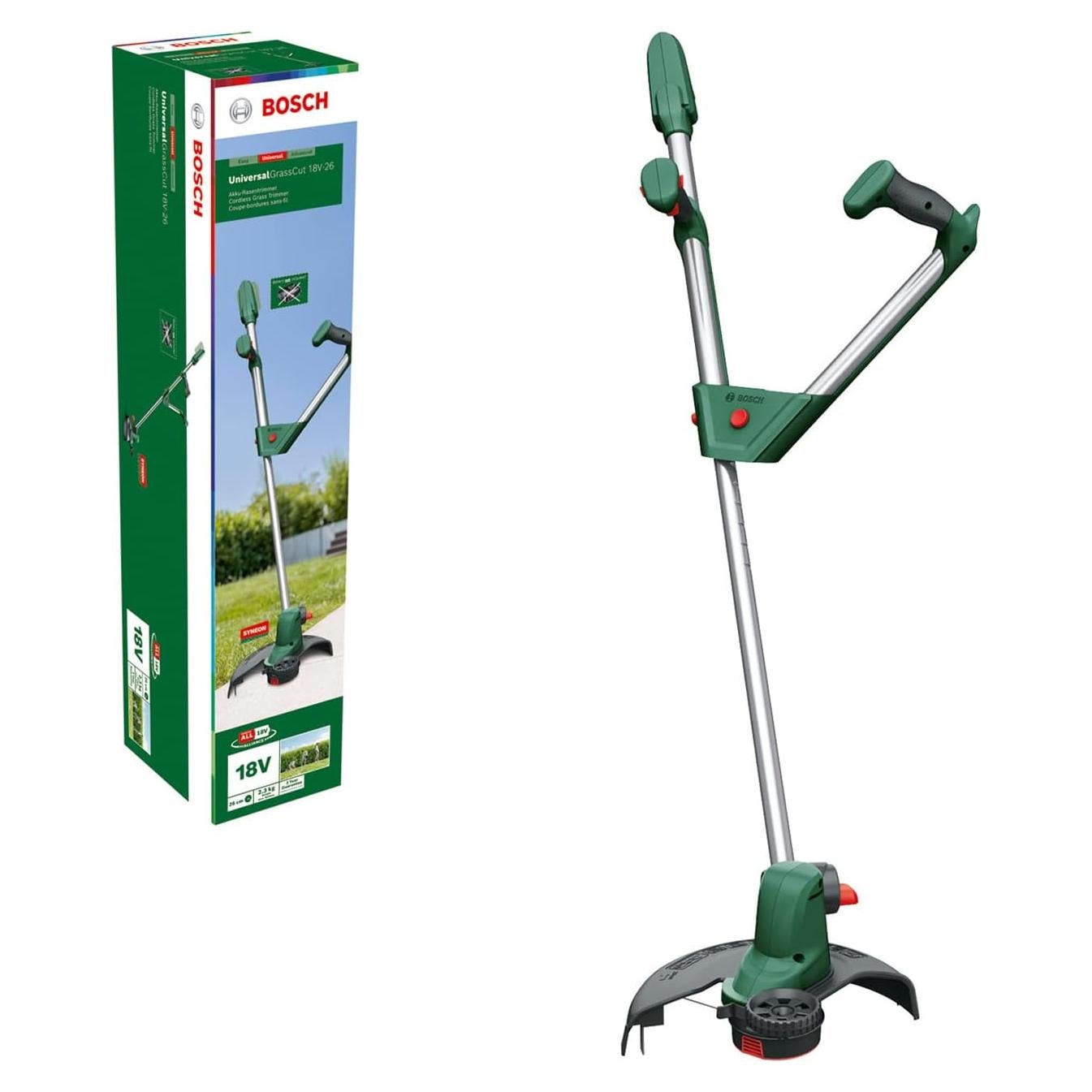 Cortabordes a Batería Bosch UniversalGrassCut 18V 26cm