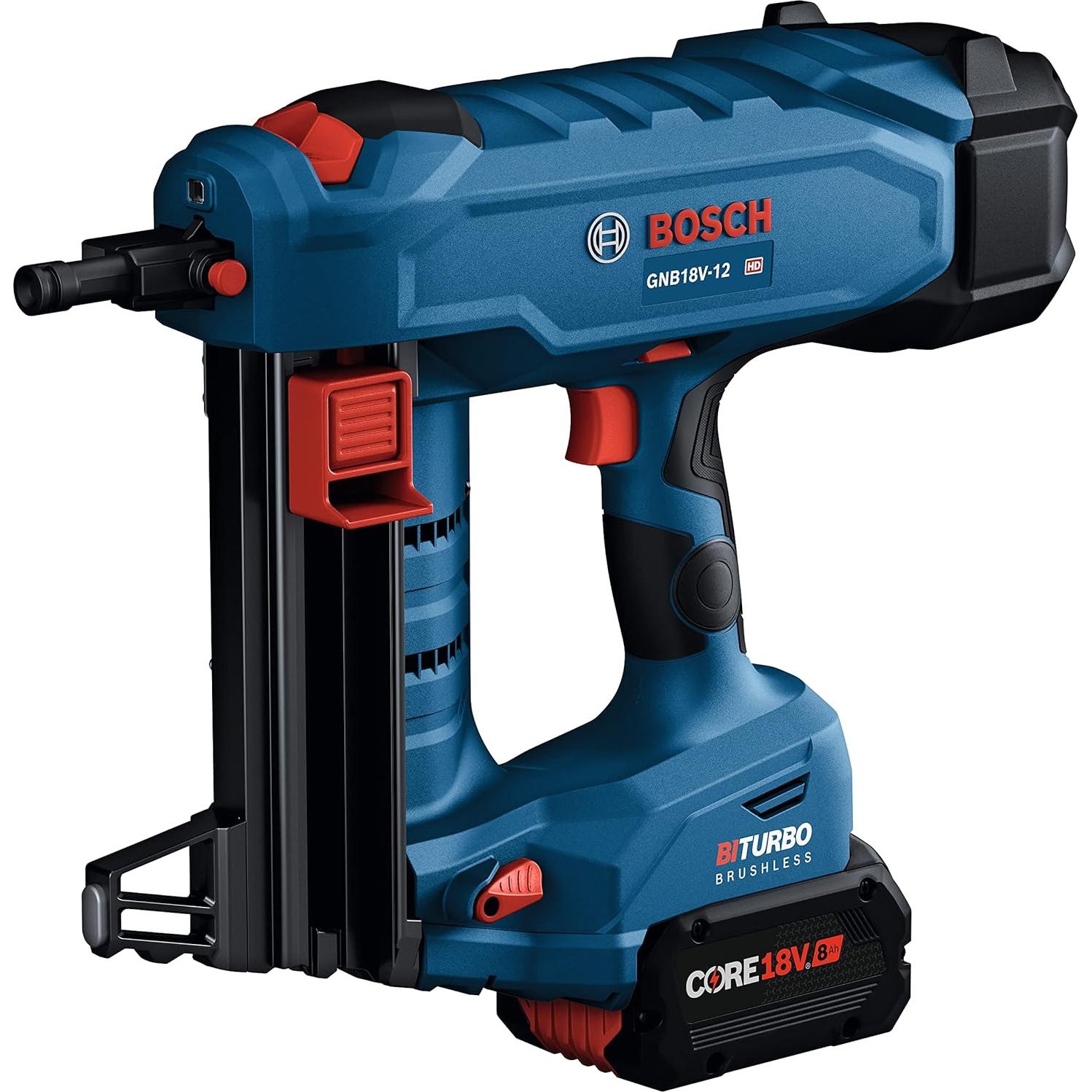 Clavadora de Concreto Bosch GNB18V-12 PROFACTOR 18V con Batería 8 Ah