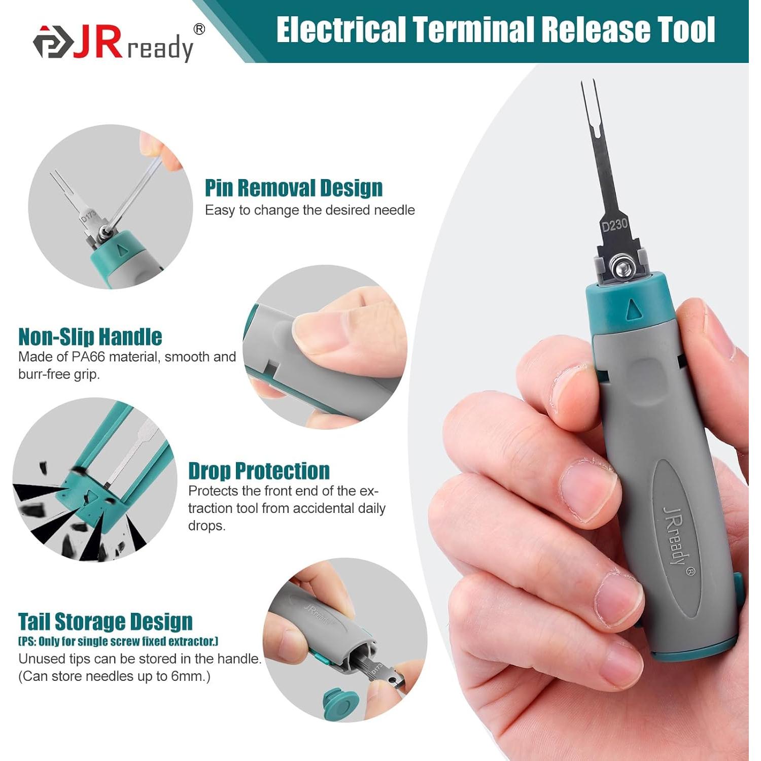 Kit de Herramientas de Extracción de Pines JRready 20PCS