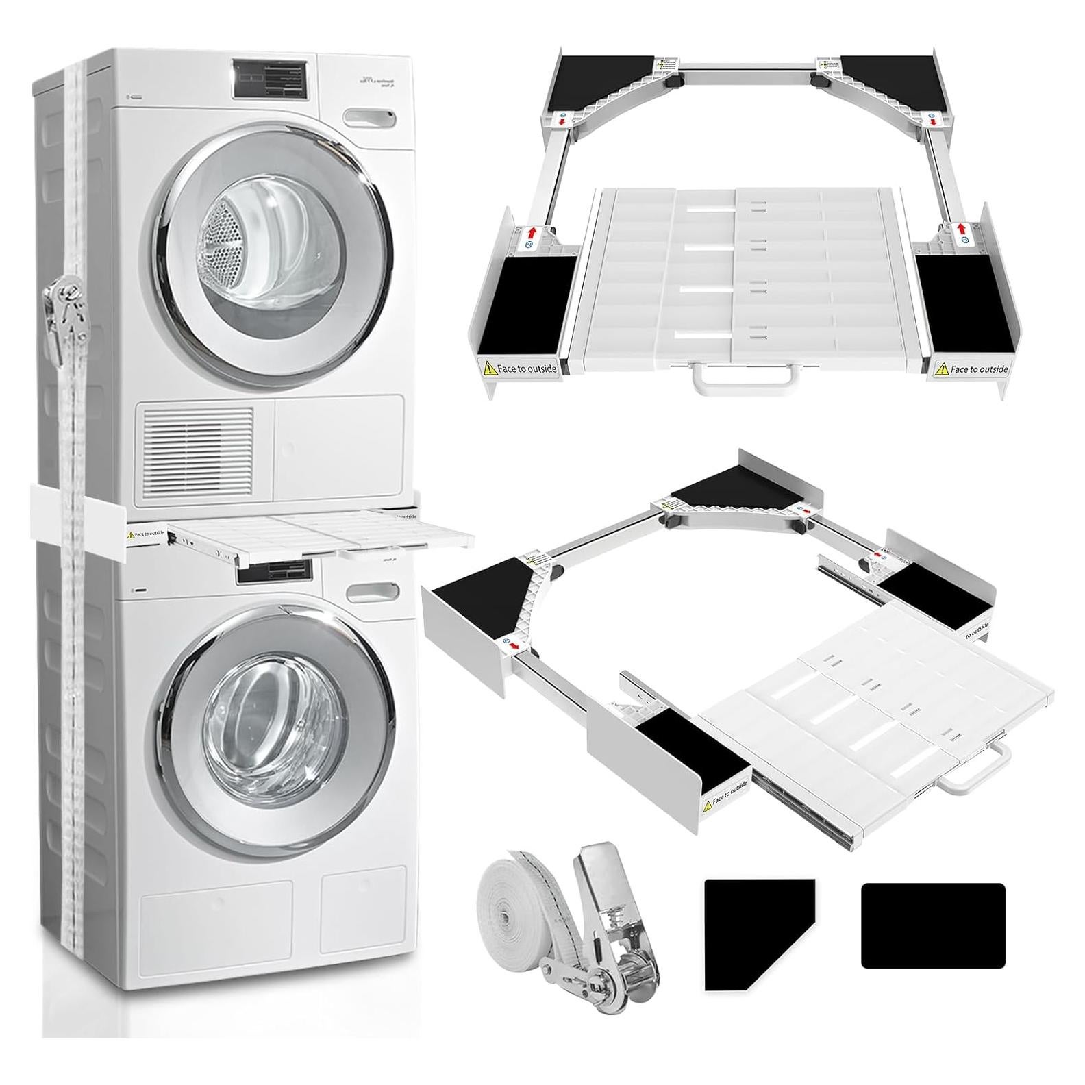 Kit de Apilamiento Universal Kiss Core para Lavadora y Secadora