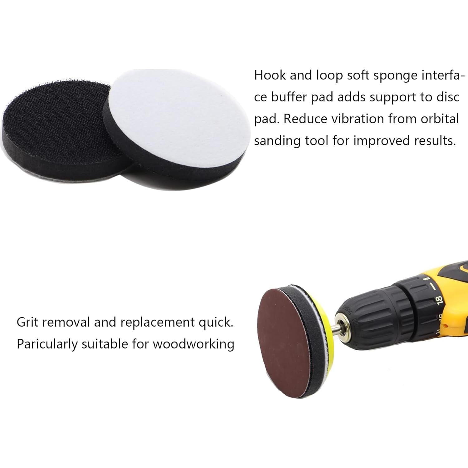 Kit de Lijado 133pcs 2" Discos Grano 60-7000 CKFCXC