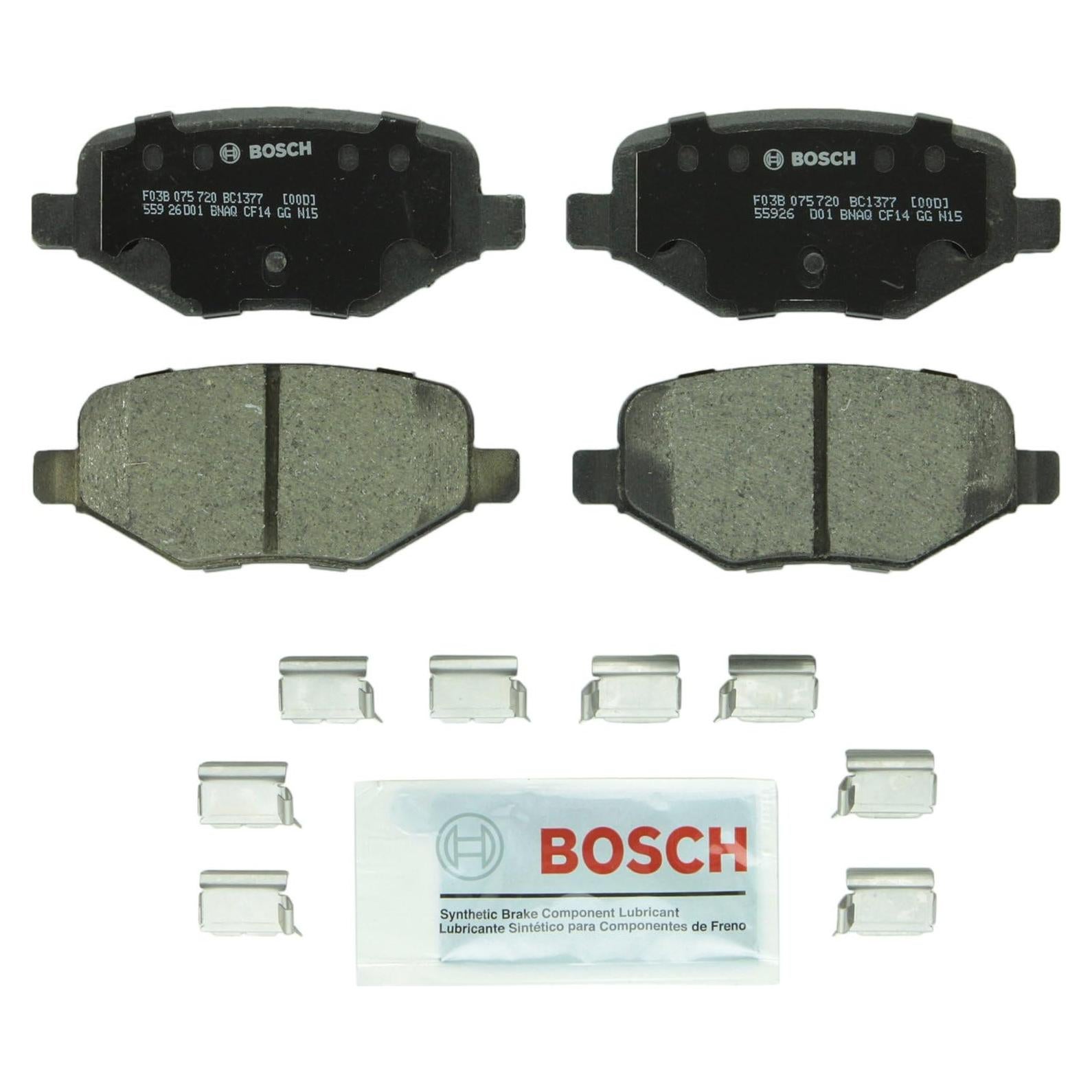 Pastillas de Freno Cerámicas BOSCH BC1377 Traseras para Ford