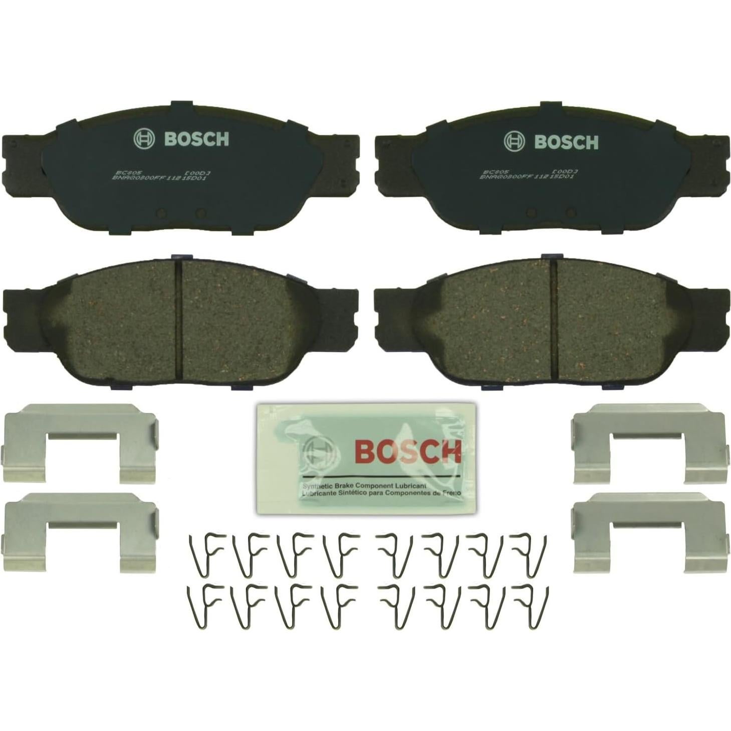 Pastillas de Freno Cerámicas Bosch BC805 Delanteras para Ford, Jaguar