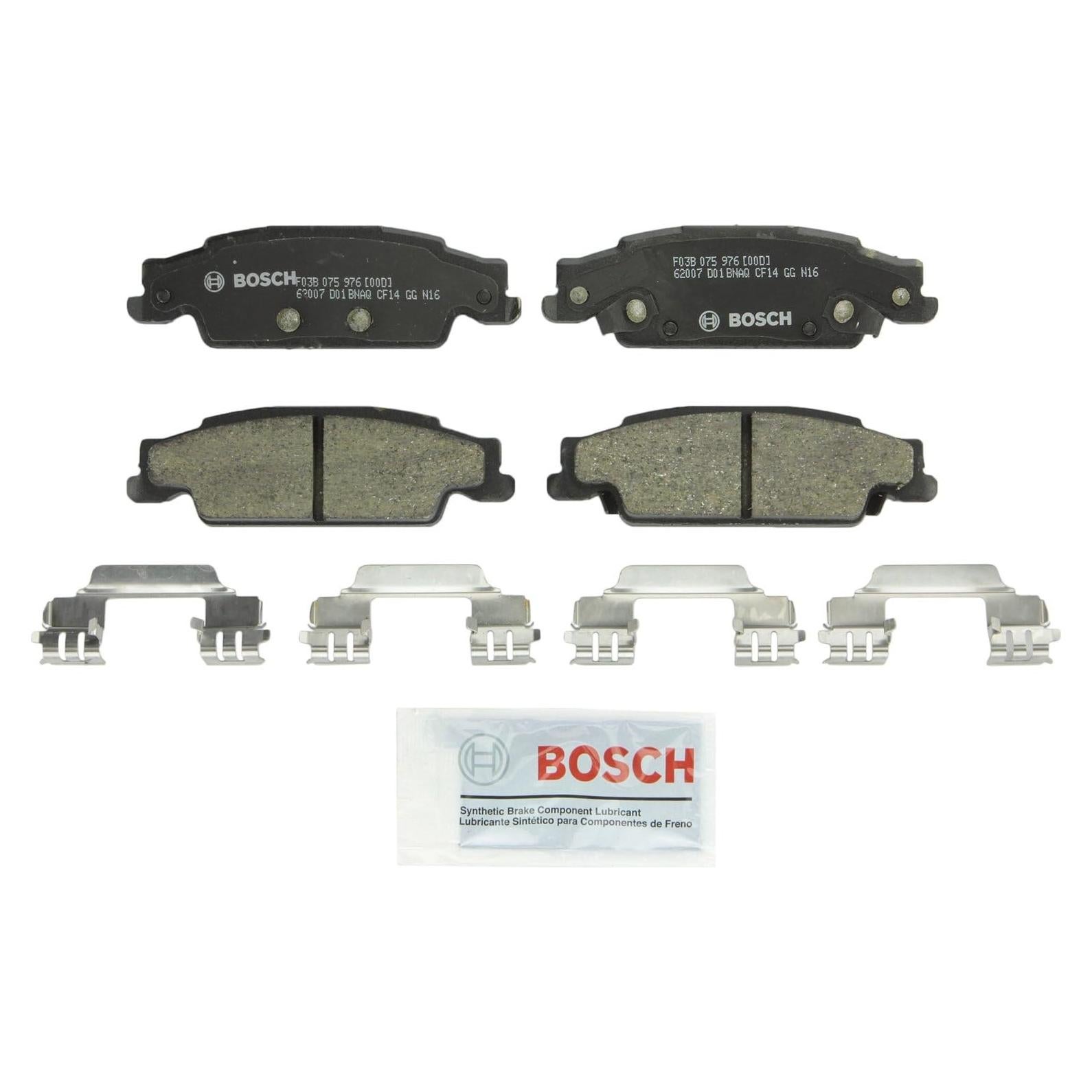 Pastillas de Freno Cerámicas Bosch BC922 Traseras para Cadillac y Pontiac