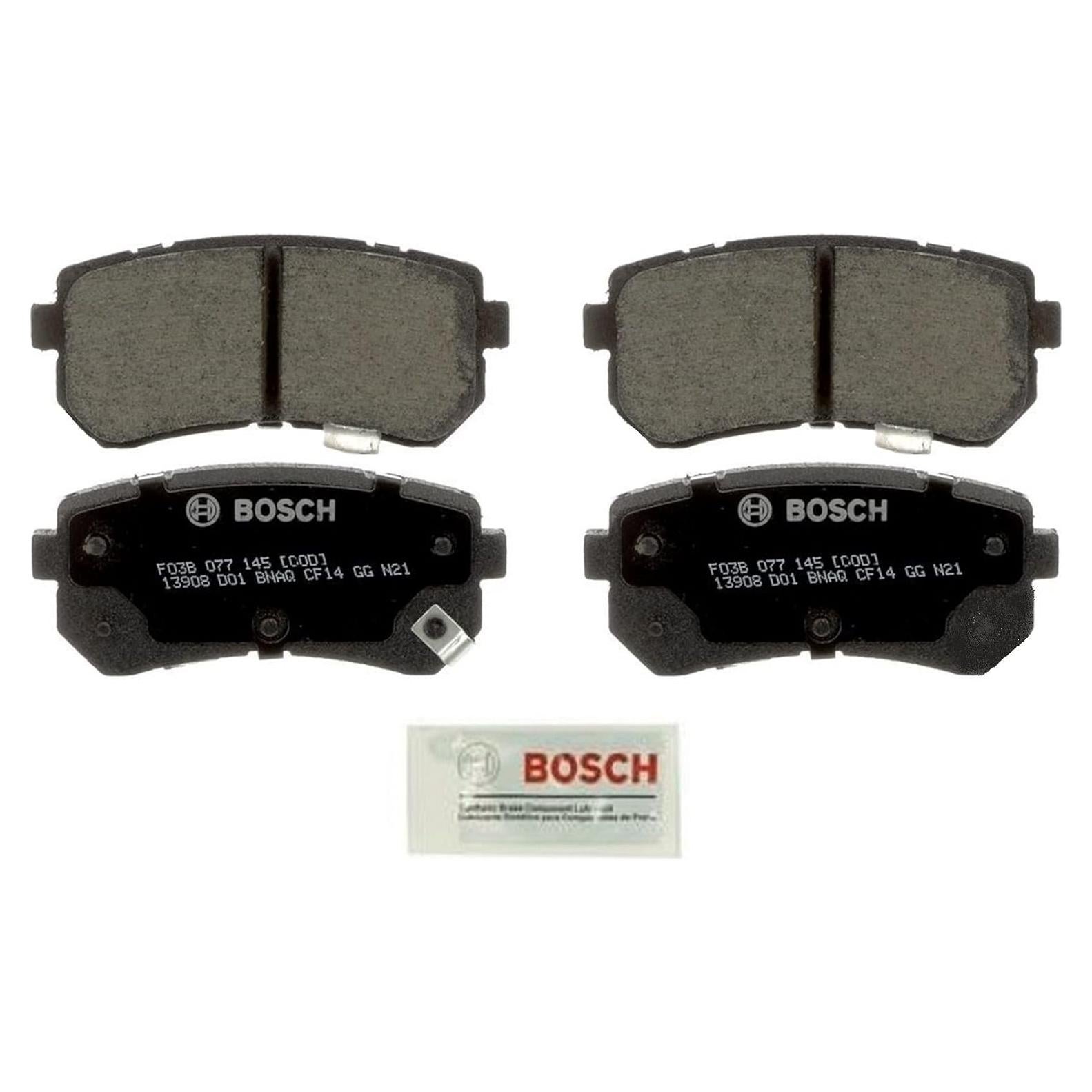 Pastillas de Freno Cerámicas BOSCH BC2188 para Hyundai Kona y Kia Seltos