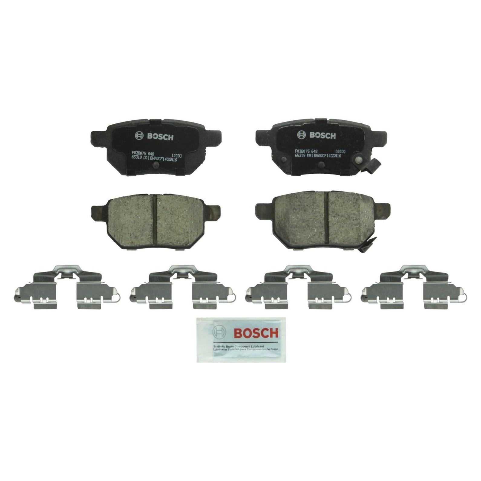 Pastillas de Freno Cerámicas Bosch BC1354 Traseras para Lexus y Toyota