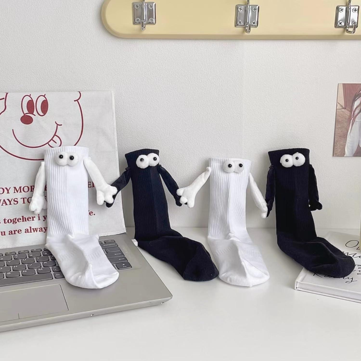 Calcetines de Mano Unida 3D - Regalo Divertido para Parejas