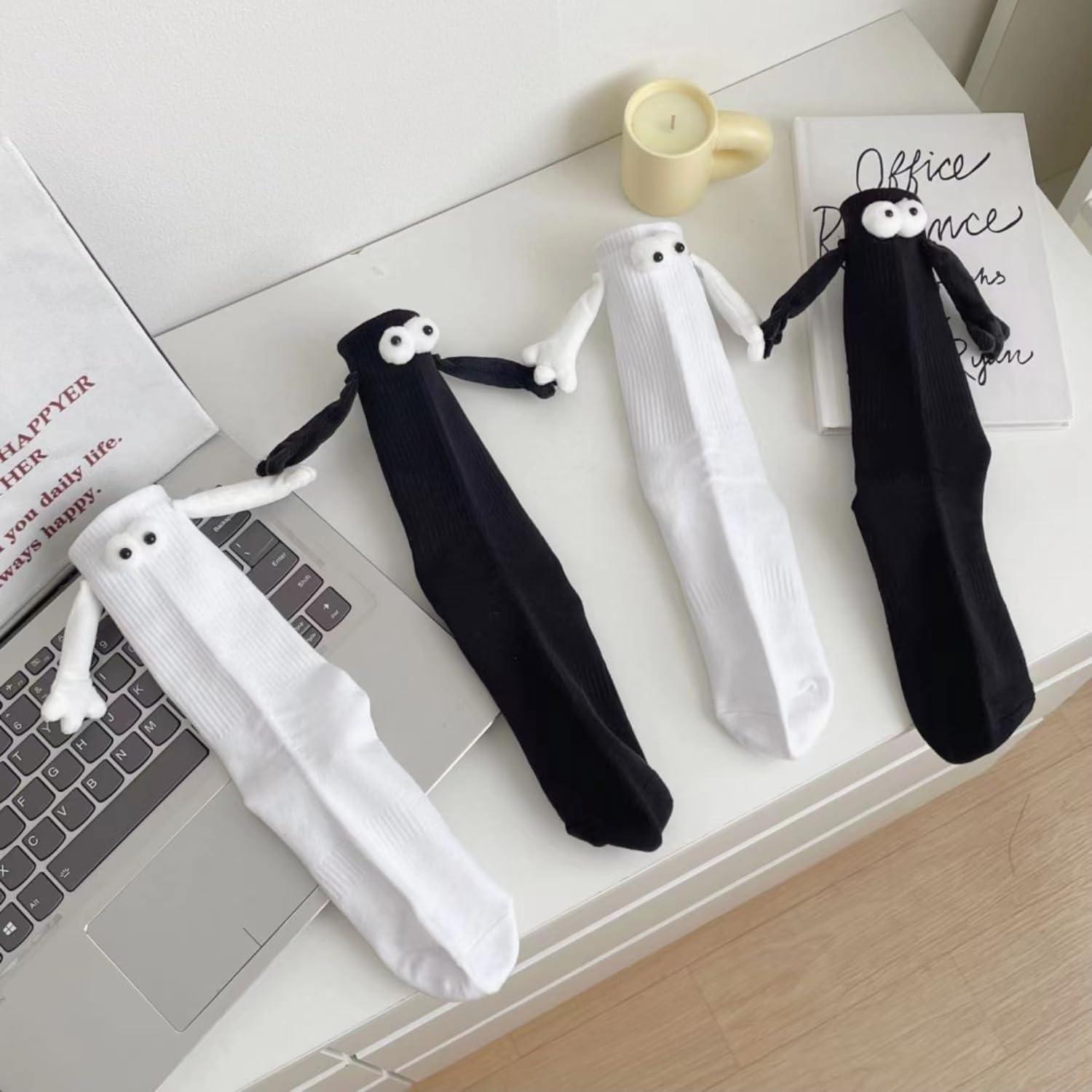 Calcetines de Mano Unida 3D - Regalo Divertido para Parejas