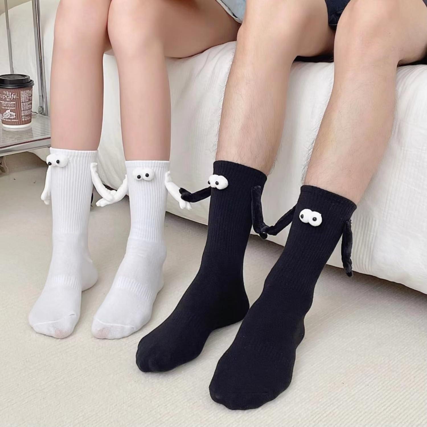 Calcetines de Mano Unida 3D - Regalo Divertido para Parejas