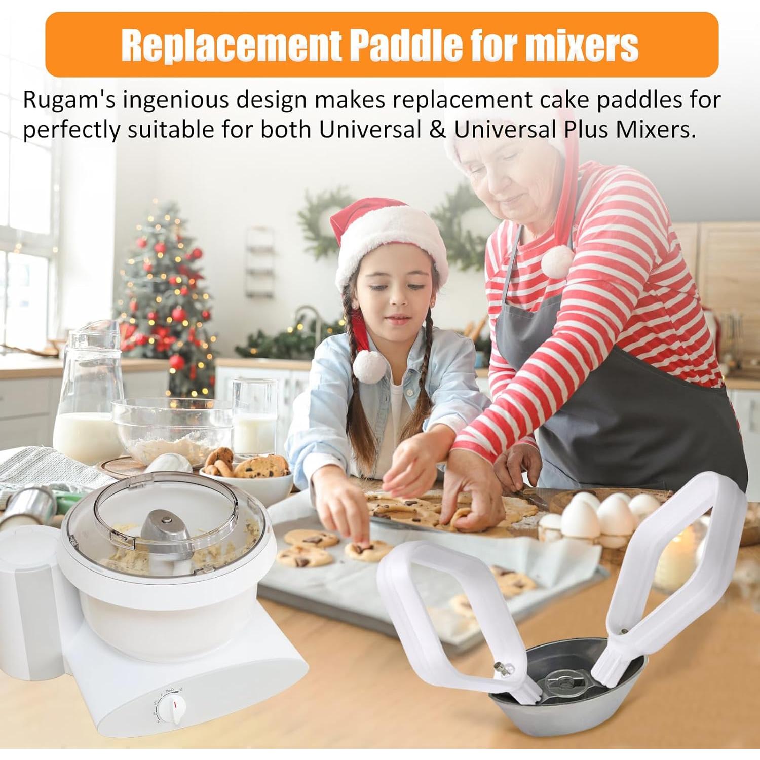 Palas para Galletas Rugam - Reemplazo para Mezcladores Universales