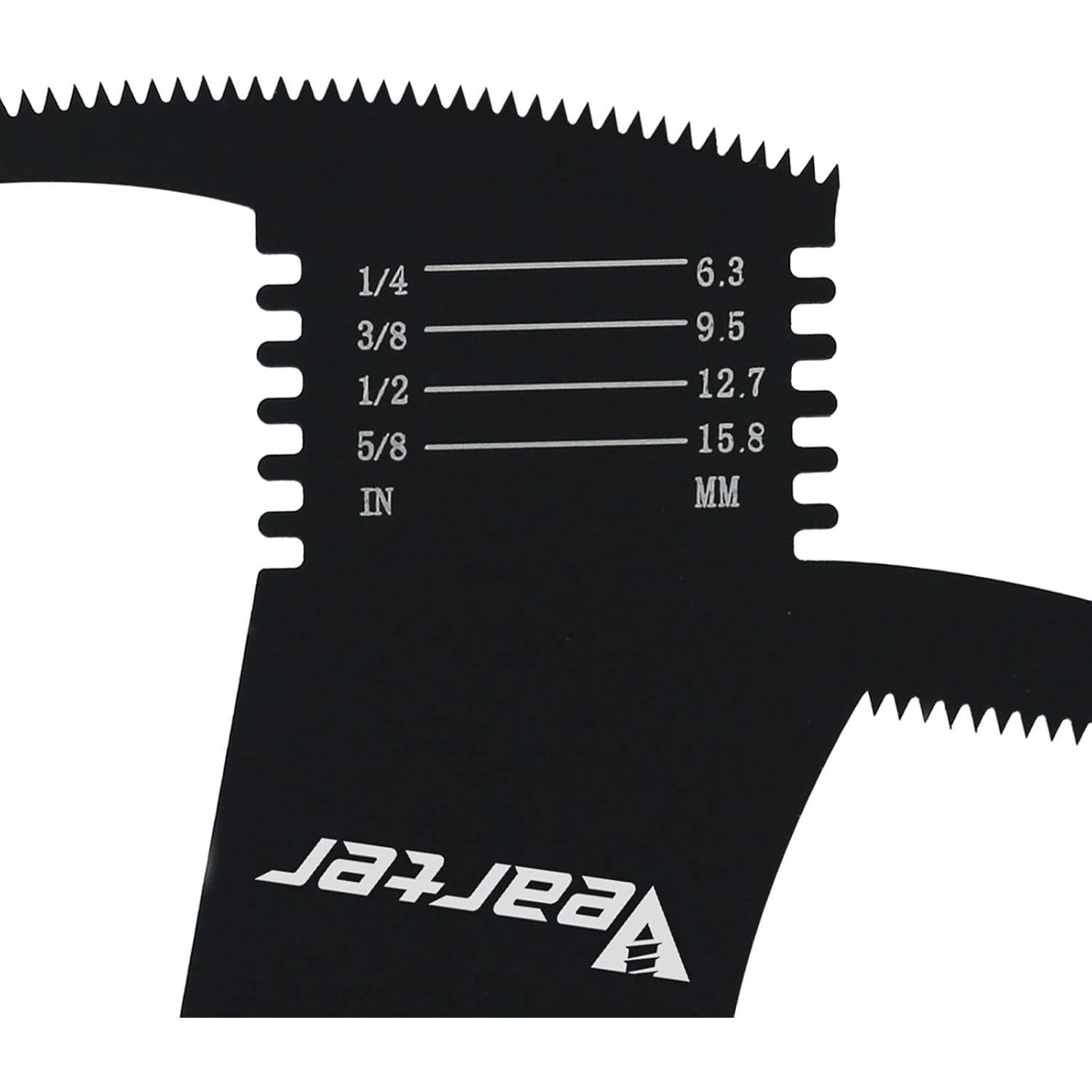 2 Hojas de Sierra Oscilante Vearter para Paneles de Yeso