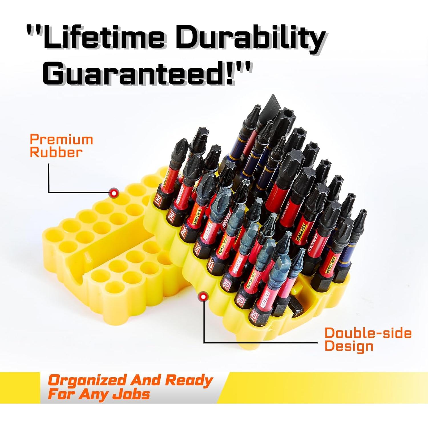 Juego de Puntas de Destornillador GEINXURN 33 Piezas 5cm