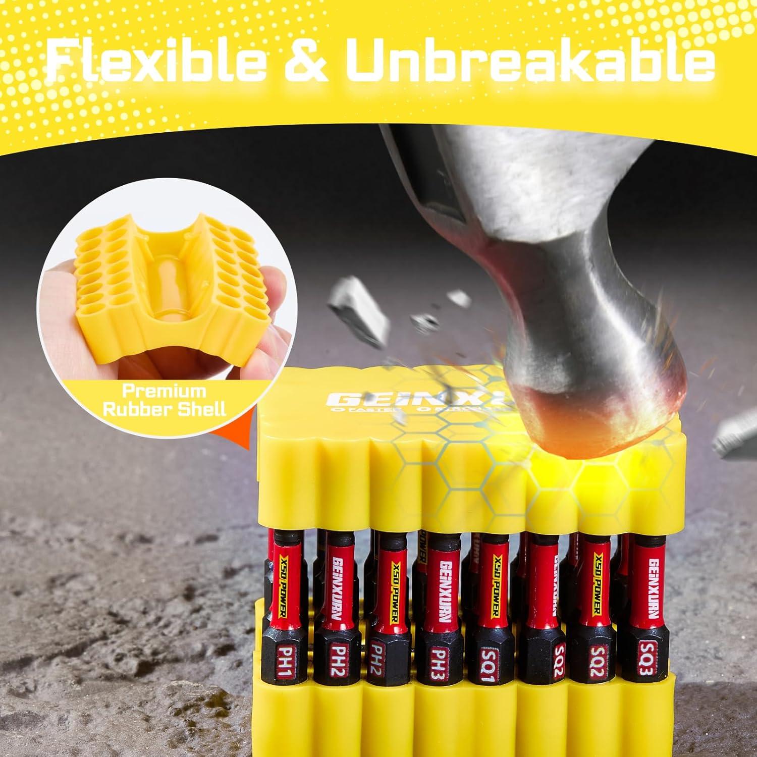 Juego de Puntas de Destornillador GEINXURN 33 Piezas 5cm