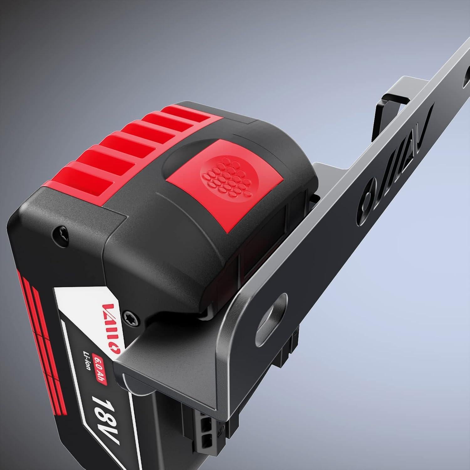 Soporte de Batería VAIIO para Bosch 18V - Hierro Forjado