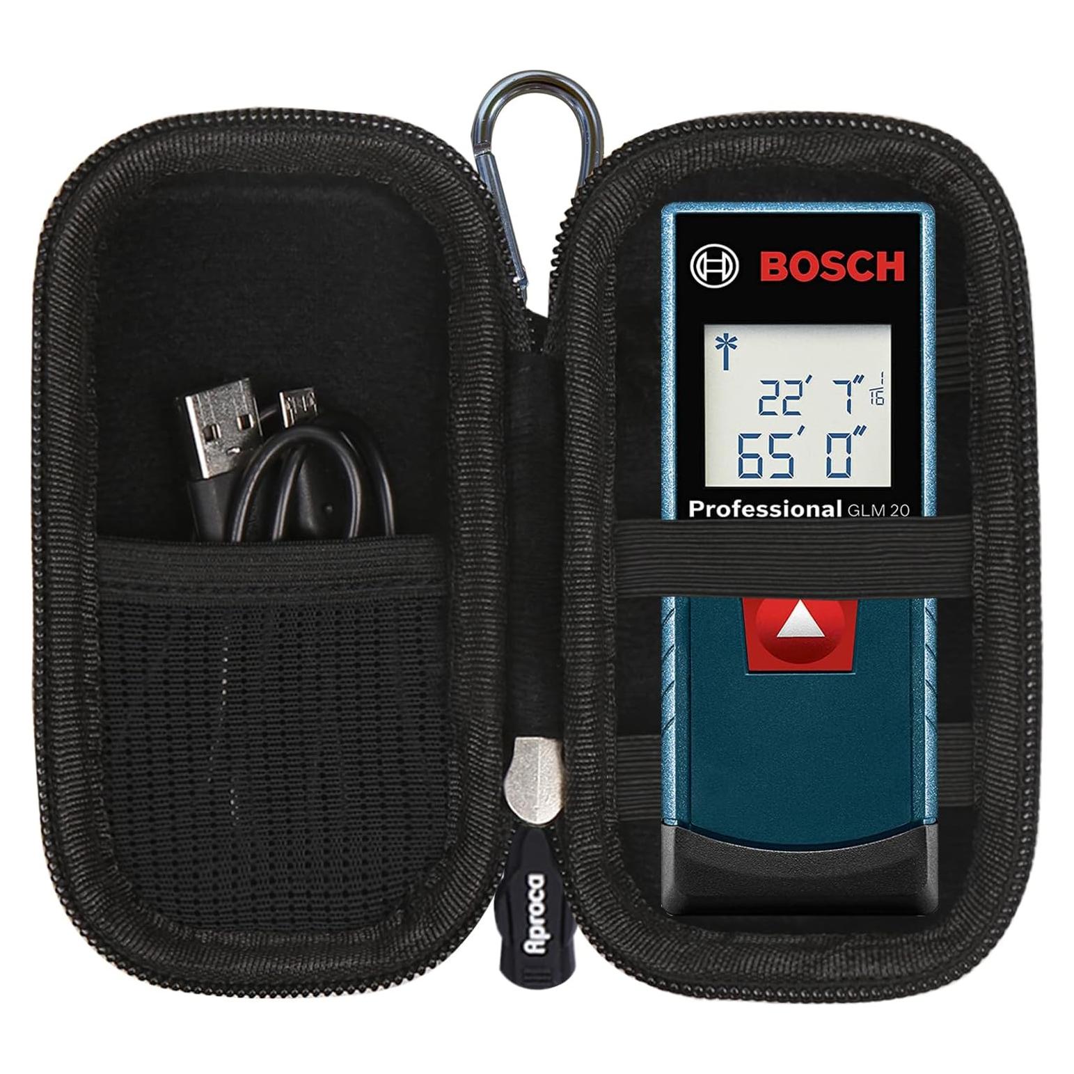 Funda Dura Aproca para Medidor Laser Bosch GLM 20 - Negro
