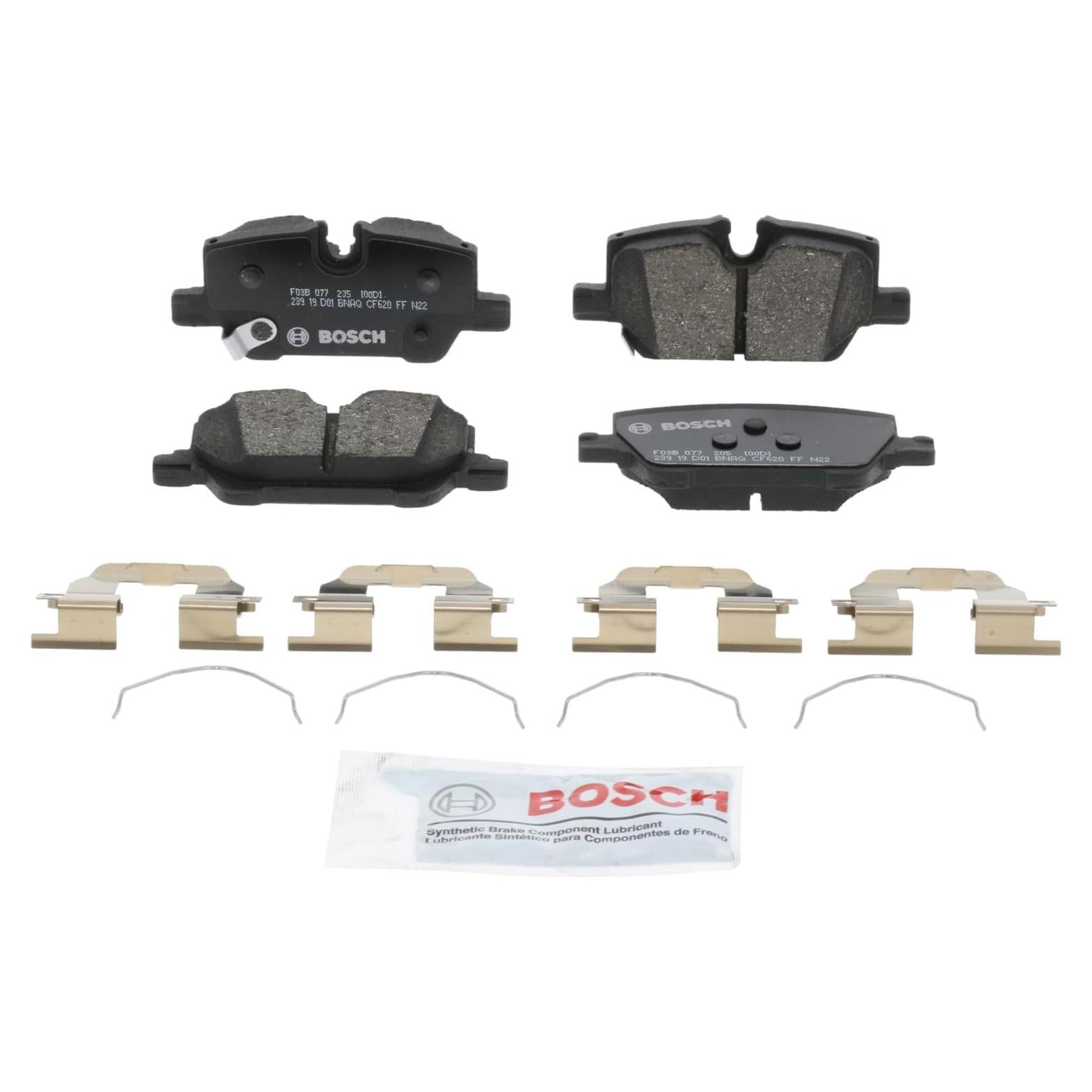 Pastillas de Freno Cerámicas BOSCH QuietCast BC2308 TRASERO