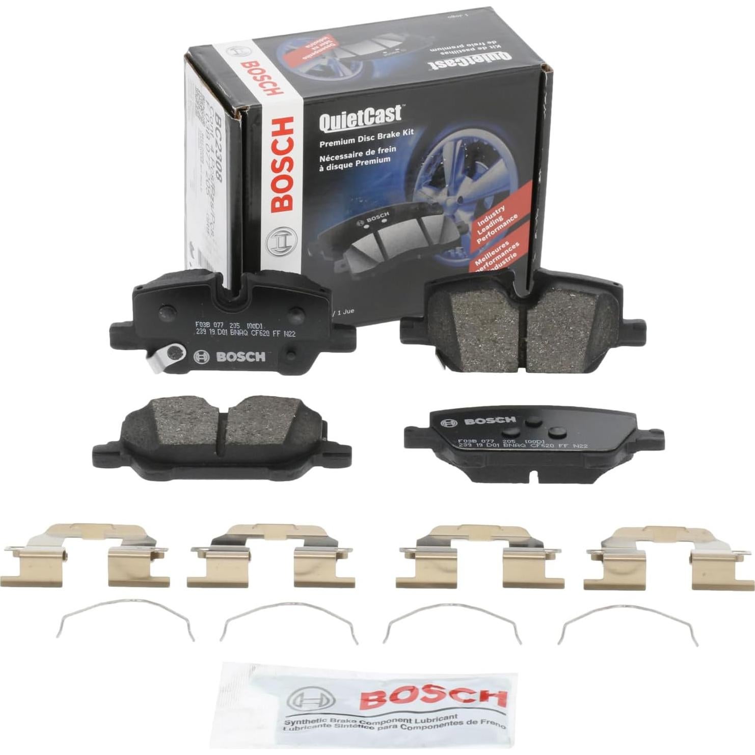 Pastillas de Freno Cerámicas BOSCH QuietCast BC2308 TRASERO